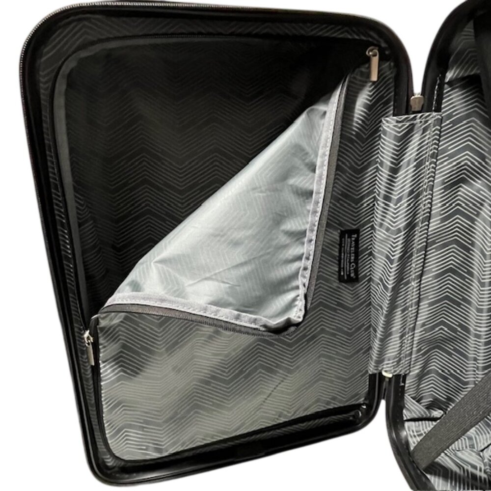 TRAVELERS CLUB Camilla Collection 20” Hardshell Expandable Carryon  Suitcase NWT - Picture 13 of 16